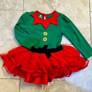 Koala kids Christmas elf dress